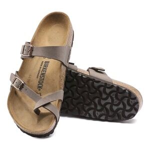 Birkenstock Mayari Mocha Birko-Flor Sandals Mens 9 Womens 11 EU 42 Regular